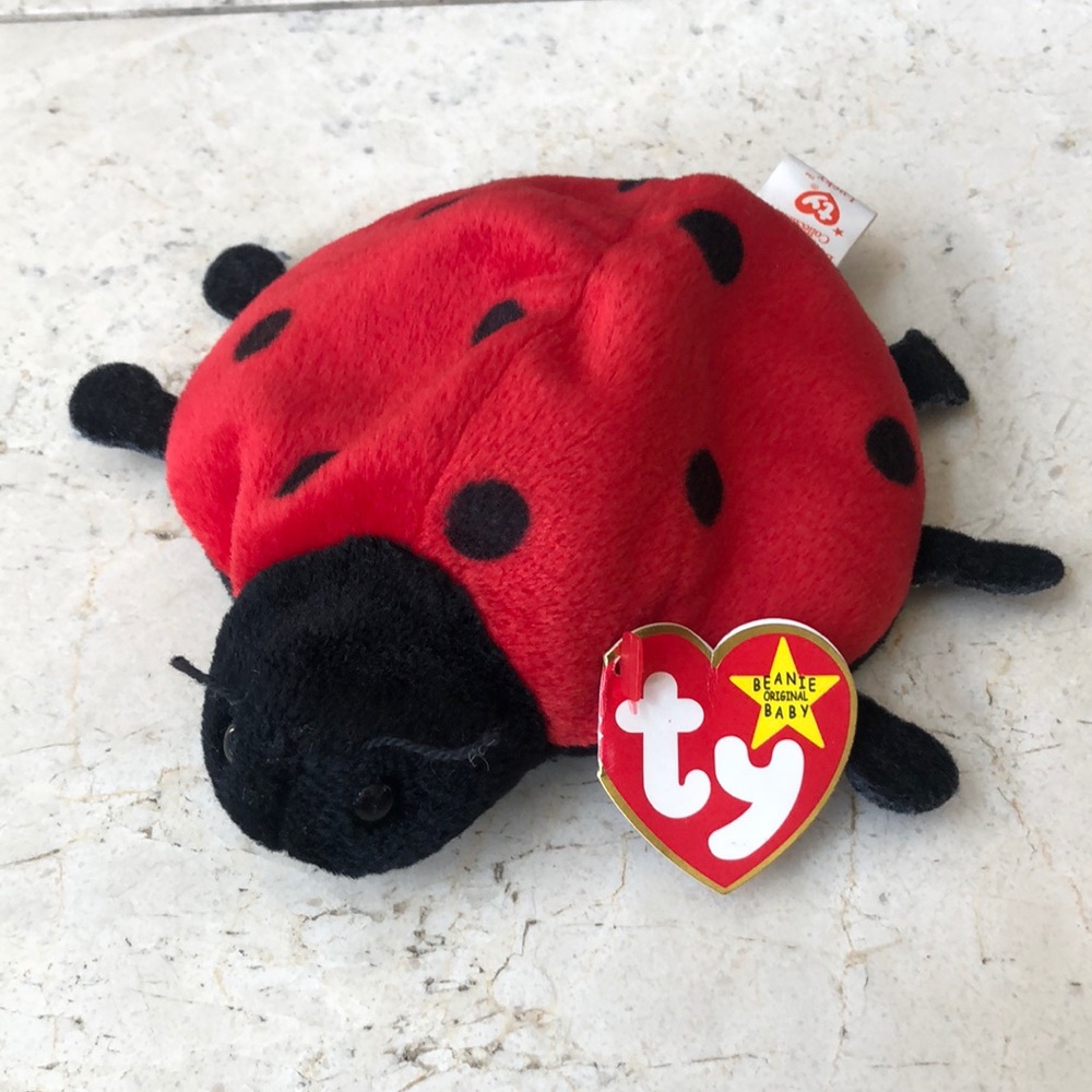 3/$20 - Retired Ty Lucky the Ladybug Beanie Baby